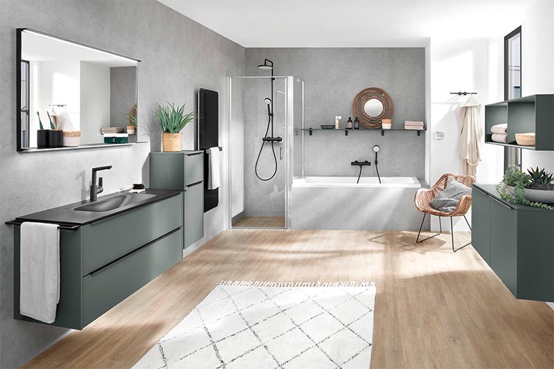 Die perfekte Symbiose: Ihre Dusche neben der Badewanne als Schlüssel zu einem luxuriösen und funktionalen Badezimmer () Die perfekte Symbiose: Ihre Dusche neben der Badewanne als Schlüssel zu einem luxuriösen und funktionalen Badezimmer
